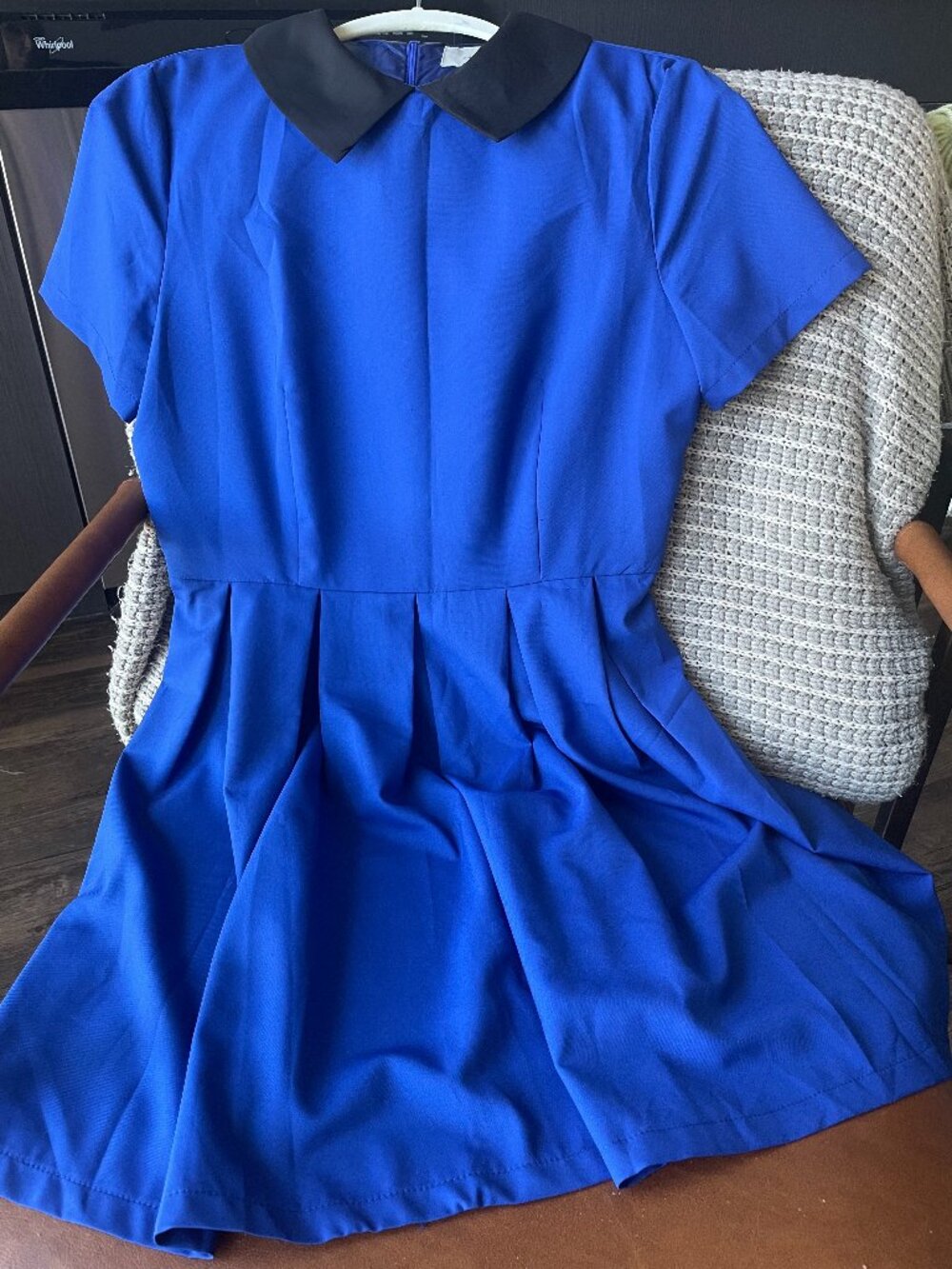 Lavish Alice Blue Collared Dress